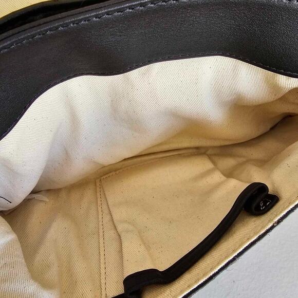 Loeffler Randall Leopard Print Calf Hair & Leather Crossbody Bag $498 NWT - Picture 10 of 11